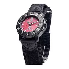 Smith Wesson Hombre Sww455f Bomberos Red Dial Black Band Wat