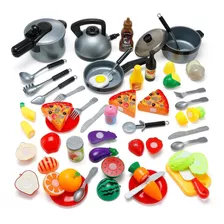 Juguetes De Cocina 46 Piezas De Juego De Cocina Niños...