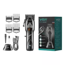 Maquina Para Corte De Cabelo Vgr V-653 -9.000 Rpm S/ Fio