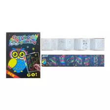 Pack 10 Mini Libros Raspable Scratch Note Sorpresa Cumpleaño