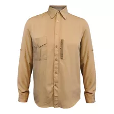 Camisa Lightwind Poliéster Beige