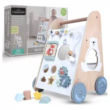 Cosmicstar Andador De Madera Para Bebes Paseador De Cubo D