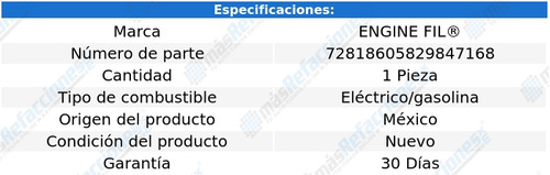 Filtro Para Aire Sonata L4 2.4l De 2011 A 2015 Engine Fil Foto 2