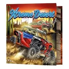 Carpeta Escolar Rexon 3 Anillos N° 3 Xtreme Desert 