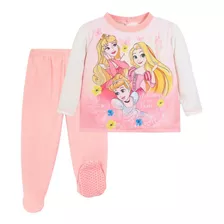 Pijama Bebé Niña Polar Coral Princesa