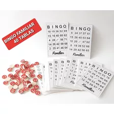 Bingo Familiar 40 Tablas