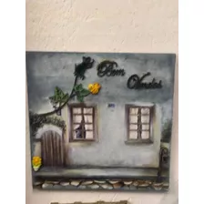 Quadro Contemporâneo,feito Com Madeira Pinos Paleet