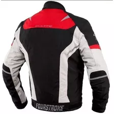 Campera Fourstroke -warrior Wp Roja - En Teo Motos