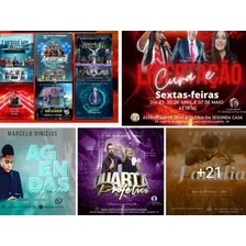 Arte De Cartaz Vetor Para Igrejas Evangélicas E Eventos