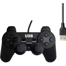 Controle Usb Dual Shock Analogico Pc Computador Windows