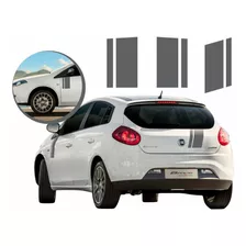 Kit Adesivos Fiat Bravo Sporting Lateral + Traseiro