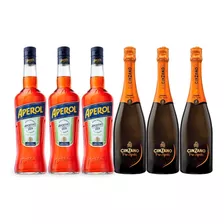 Aperol 3 + 3 Champagne Prosseco Spritz De Italia . Quirino