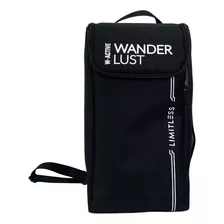 Botinero Bandolera Wanderlust Color Negro