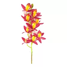 Orquídea Cymbidium Pink - 10 Pétalas Artificial