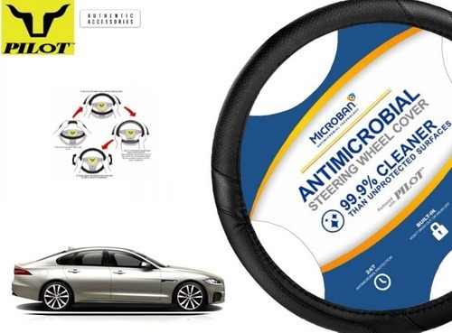 Funda Cubrevolante Negro Antimicrobial Jaguar Xf 2020 Foto 2