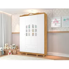 Guarda Roupa De Bebê 4 Portas 2 Gavetas Provençal Bfwt