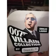 James Bond 007 Reloj Swatch Villain Collection Emilio Largo