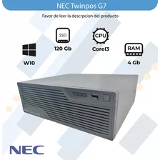 Cpu Nec Twinpos G7 Core I3 4gb Ram Ssd 120gb Mini Pc
