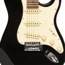 Guitarra Eléctrica Stagg Ses-55-blk Tipo Stratocaster