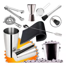 Kit Profissional De Bartender: Tudo Para Coquetéis & Drinks 