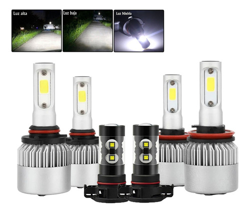 Foto de 9005 H11 Psx24w Kit De Focos Led Para Para Chevrolet Sonic