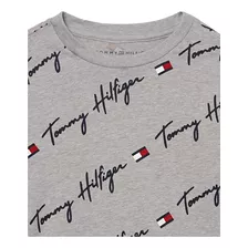 Polera Tommy Hilfiger Niño Multilogo