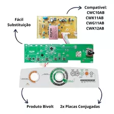 Kit Placa Lavadora Consul Facilite 10kg 11,5kg Cwc10 Cwk12 +