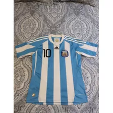 Camiseta Selección Argentina 2010 adidas #10 Messi 