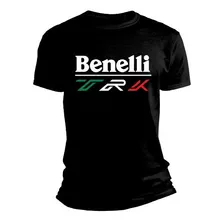 Remera Motoquera Benelli Trk Algodon