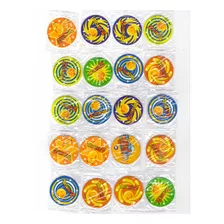 50 Tazos Nuevos Dragon Ball Z Surtidos Con Bolsita Sellada