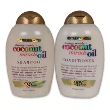 Pack Coconut Miracle Oil Shampoo + Acondicionador 13oz-385ml