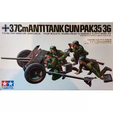 Tamiya- Pak 35/36 Cañon Antitanque 37 Mm