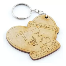 150 Chaveiros Personalizados Diversos Modelos - Religioso