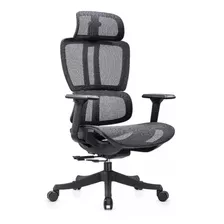 Silla De Escritorio Online Pro Ergonómica Negra Con Tapizado De Mesh