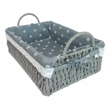 Cesta Panera De Rattan Cesta De Pan Redonda 25x17cm