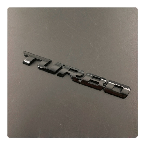 Emblema Turbo P/ Honda Nissan Suzuki Vw Mazda Onix Cavalier Foto 3