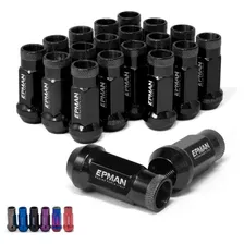 Jogo De Porca De Roda Lug Nuts Esportiva Anti Furto M12*1,5