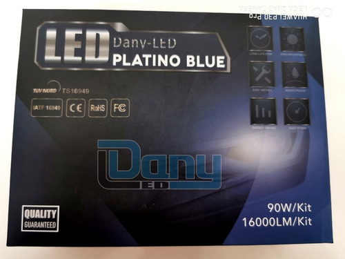 Luces Led Premium Platino Blue H1 Con Can-bus Integrado  Foto 4