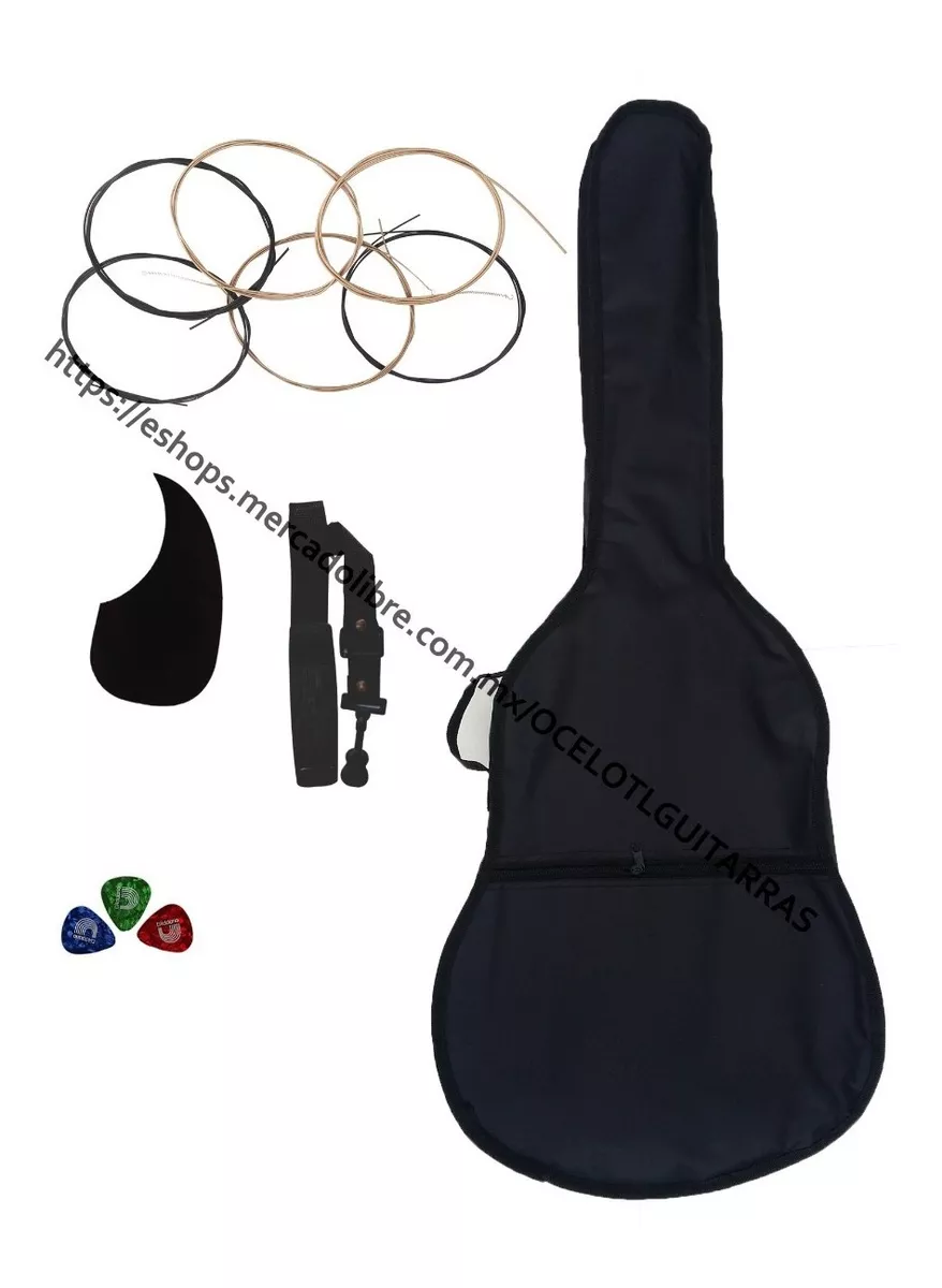 Funda De Guitarra Clasica Kit Accesorios 