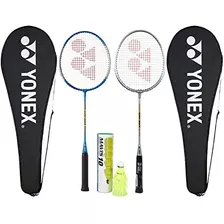 Yonex Gr 303f Aluminum Strung Badminton Racquet (blue/silver