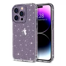 Funda Para iPhone 14 Pro Max - Transparente Con Glitter