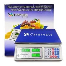 Kit Com 5 Balança Digital Comercial 40 Kg Catavento Ct-111