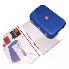 Caixa De Som Bluetooth Tg 506 Portátil,tf E Rádio Fm 
