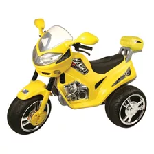 Moto Elétrica Speed 6v Amarela Com Sons E Luzes Magic Toys Cor Amarelo