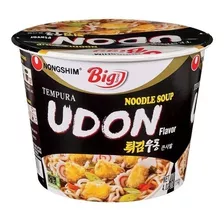 Cup Noodle Coreano Nongshim Big Bowl Sabor Tempurá Udon 111g
