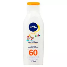 Nivea Sun Protetor Solar Kids Sensitive Fps60 125ml