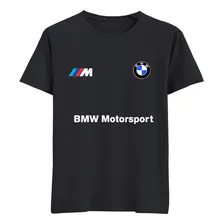 Camiseta Masculina Bmw Motorsport Turbo Camisa Algodao