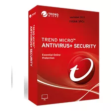 Trend Micro Antivirus + Security 1 Pc 1 Año