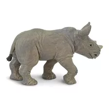 Figura Animales Rinoceronte Blanco Bebe Colección Niño Niña