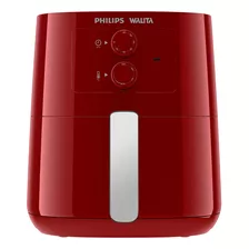 Fritadeira Elétrica Airfryer Philips Walita Vermelha 1400w 